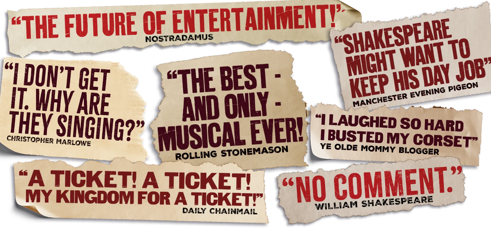 Desktop Critics Reviews Image | Something Rotten! - 'Tis A New Musical - Coming to Manchester