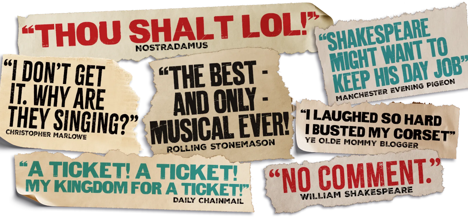 Desktop Critics Reviews Image | Something Rotten! - 'Tis A New Musical - Coming to Manchester